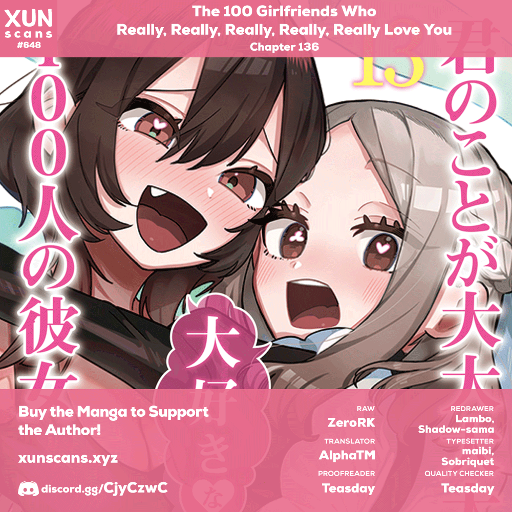 The 100 Girlfriends Who Really, Really, Really, Really, Really Love You - Chapter 136 Page 1