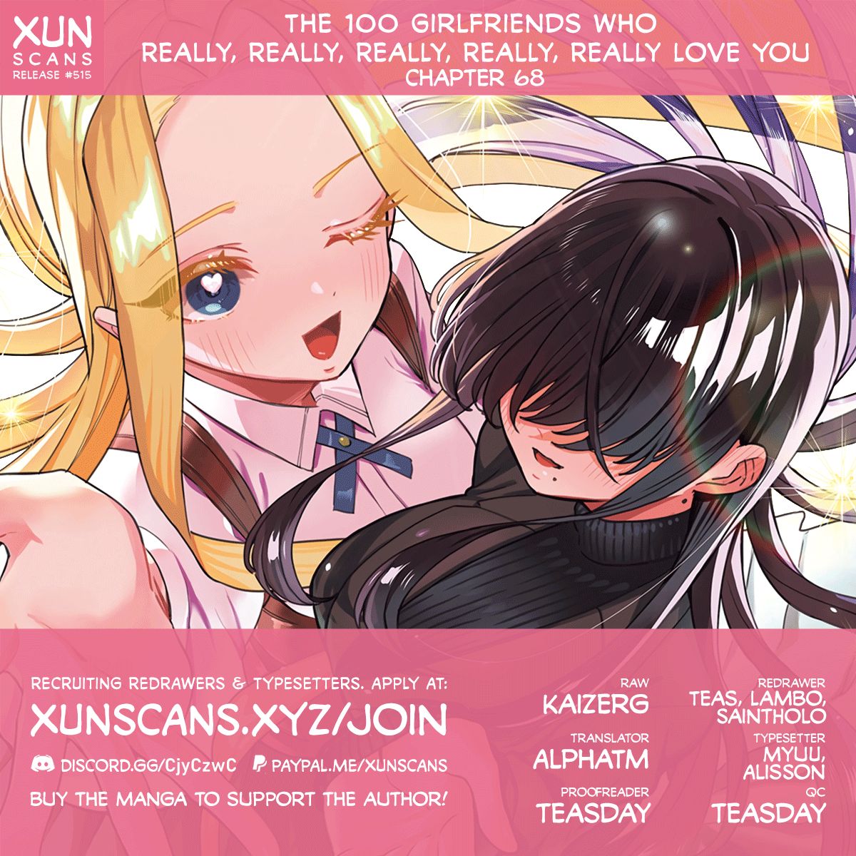 The 100 Girlfriends Who Really, Really, Really, Really, Really Love You - Chapter 68 Page 1