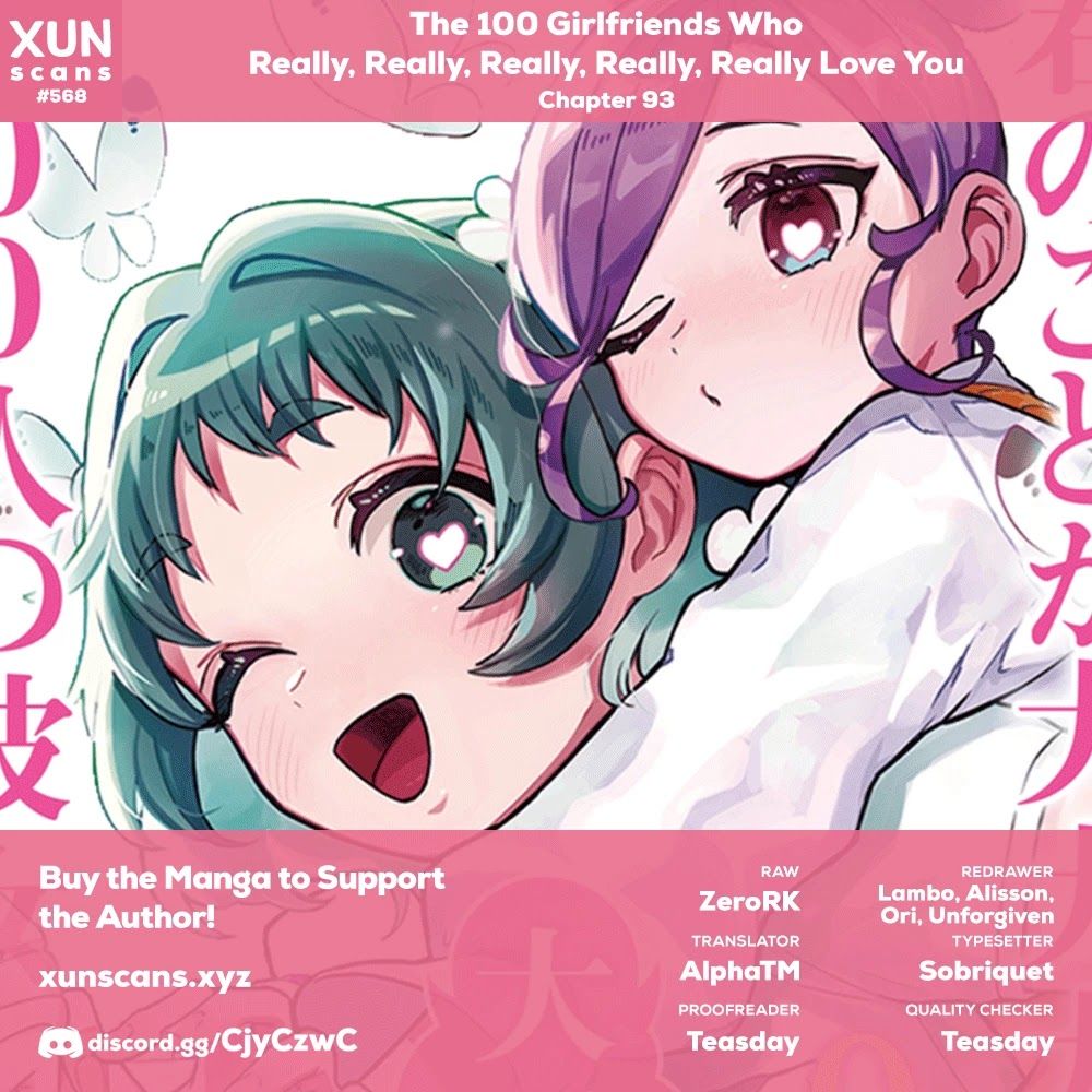 The 100 Girlfriends Who Really, Really, Really, Really, Really Love You - Chapter 93 Page 1