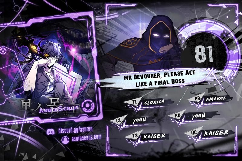 Mr Devourer, Please Act Like a Final Boss - Chapter 81 Page 1