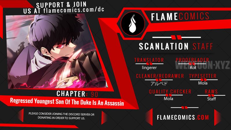 The Regressed Son of a Duke is an Assassin - Chapter 90 Page 1