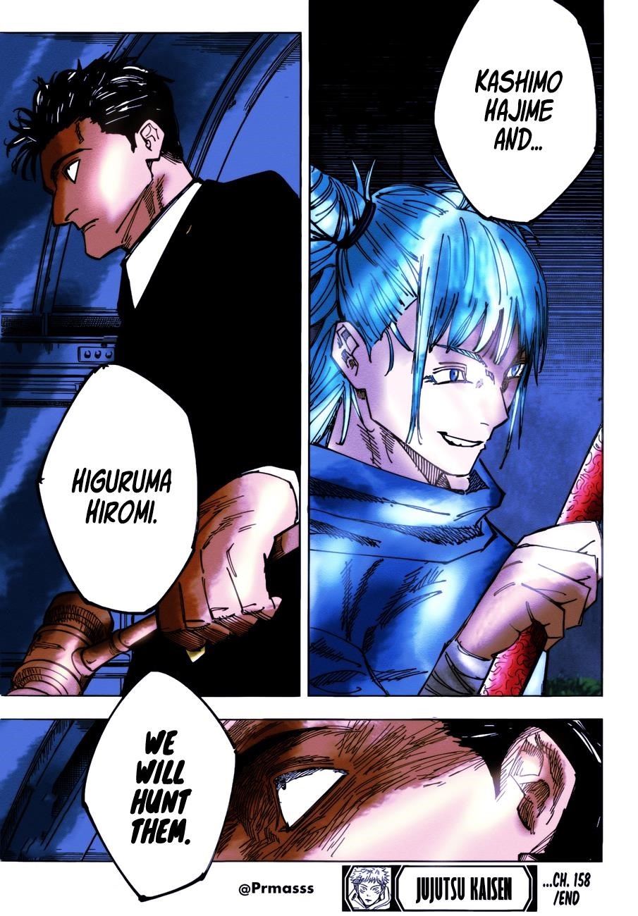 Jujutsu Kaisen - Chapter 158 Page 22