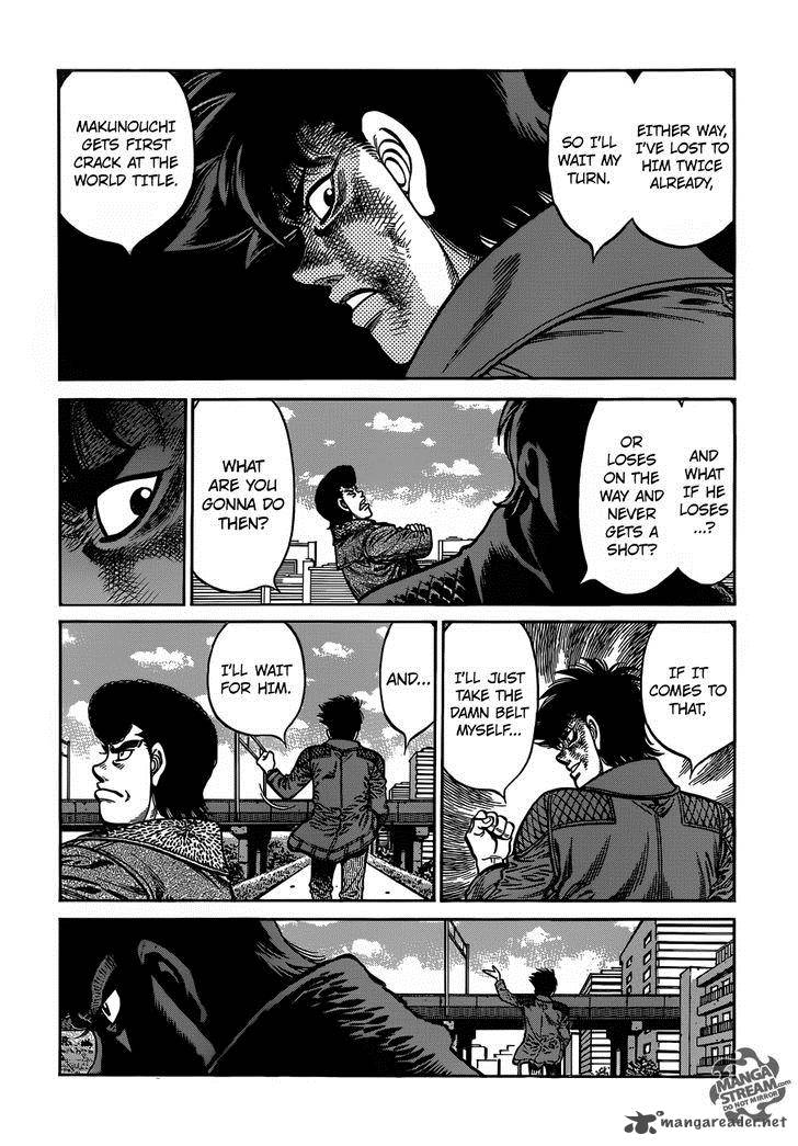 Hajime no Ippo - Chapter 1009 Page 7