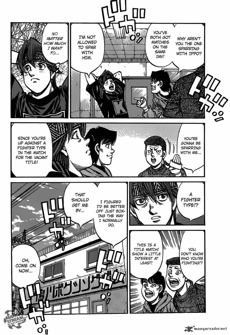 Hajime no Ippo - Chapter 1012 Page 10