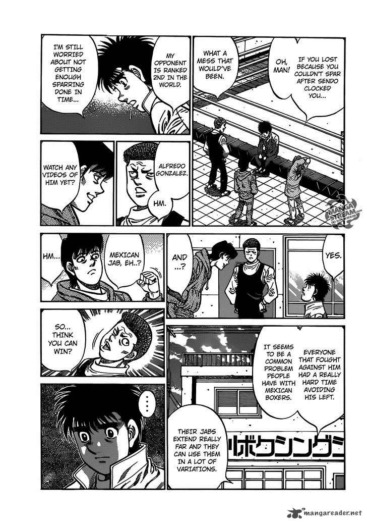 Hajime no Ippo - Chapter 1013 Page 6