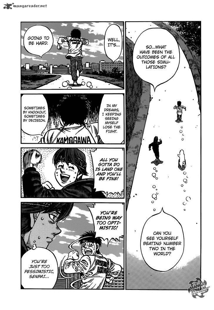 Hajime no Ippo - Chapter 1014 Page 8