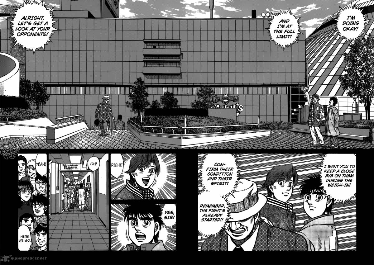 Hajime no Ippo - Chapter 1019 Page 12