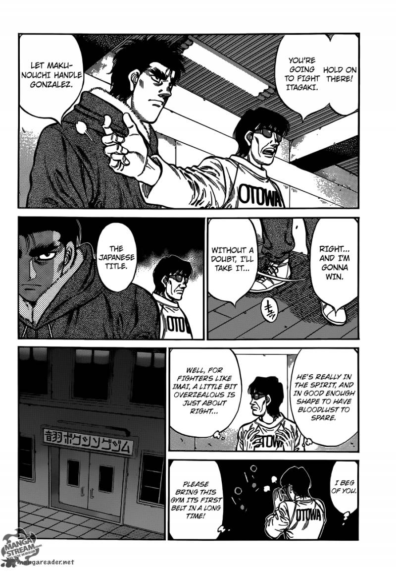 Hajime no Ippo - Chapter 1019 Page 6