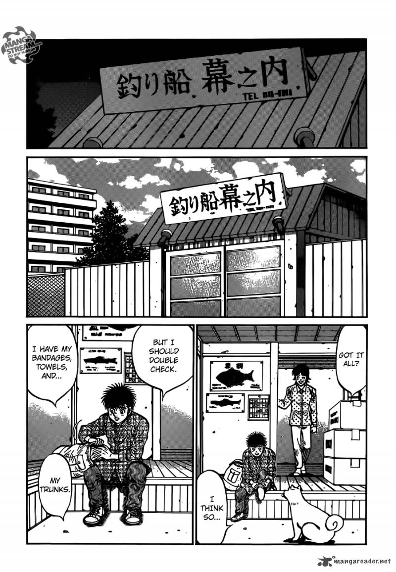 Hajime no Ippo - Chapter 1020 Page 15