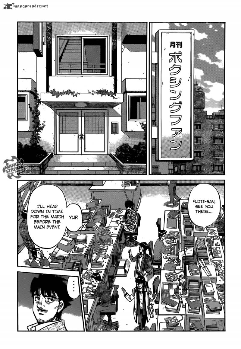 Hajime no Ippo - Chapter 1021 Page 3