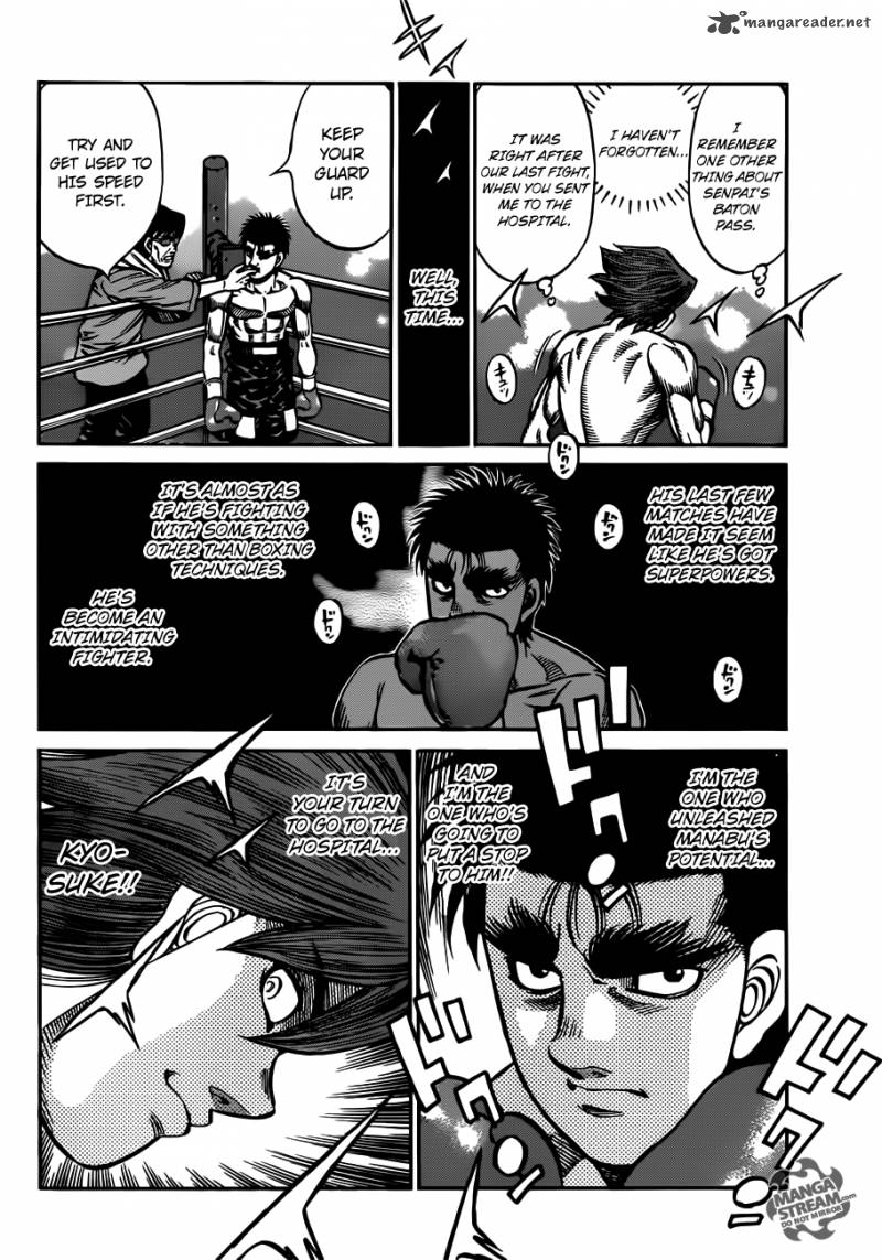 Hajime no Ippo - Chapter 1023 Page 15