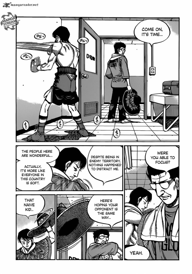 Hajime no Ippo - Chapter 1030 Page 11