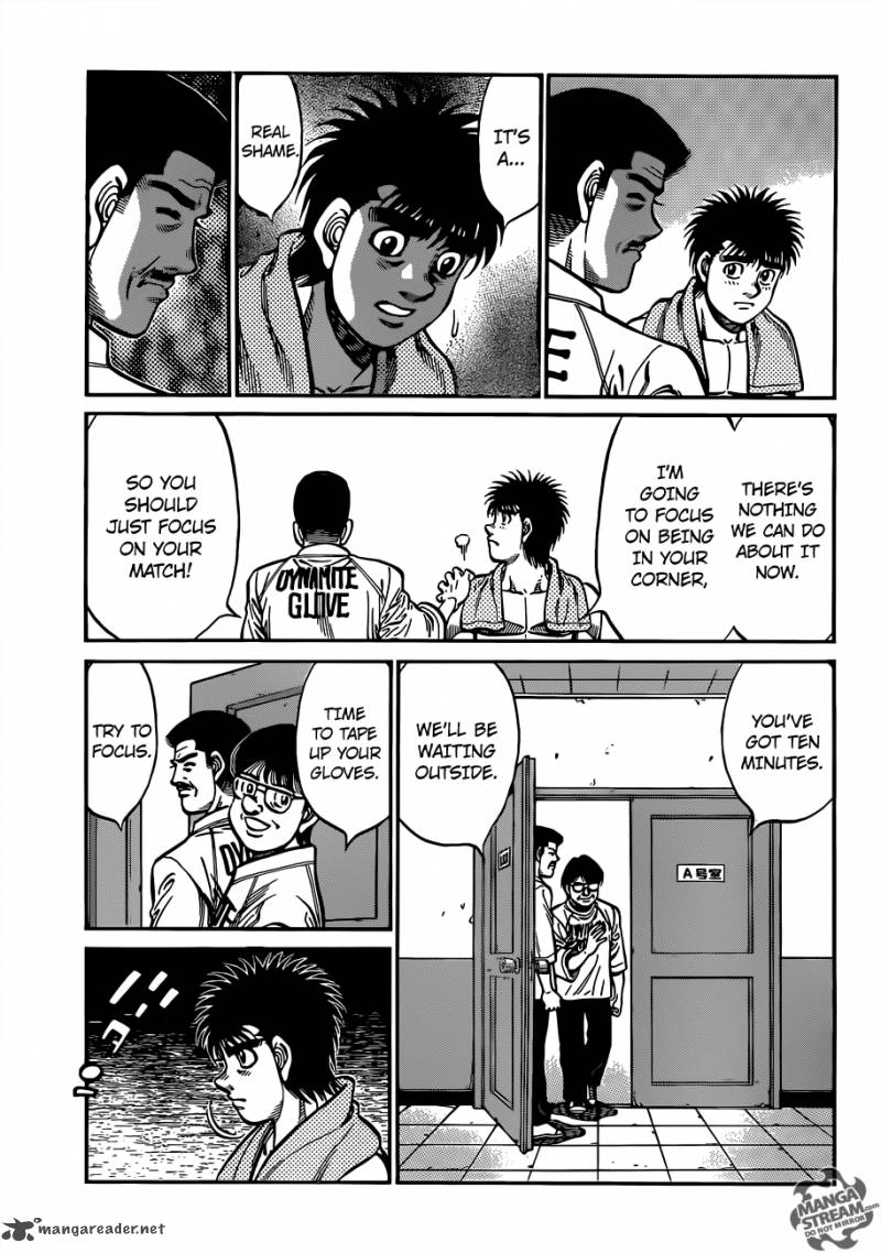 Hajime no Ippo - Chapter 1030 Page 5