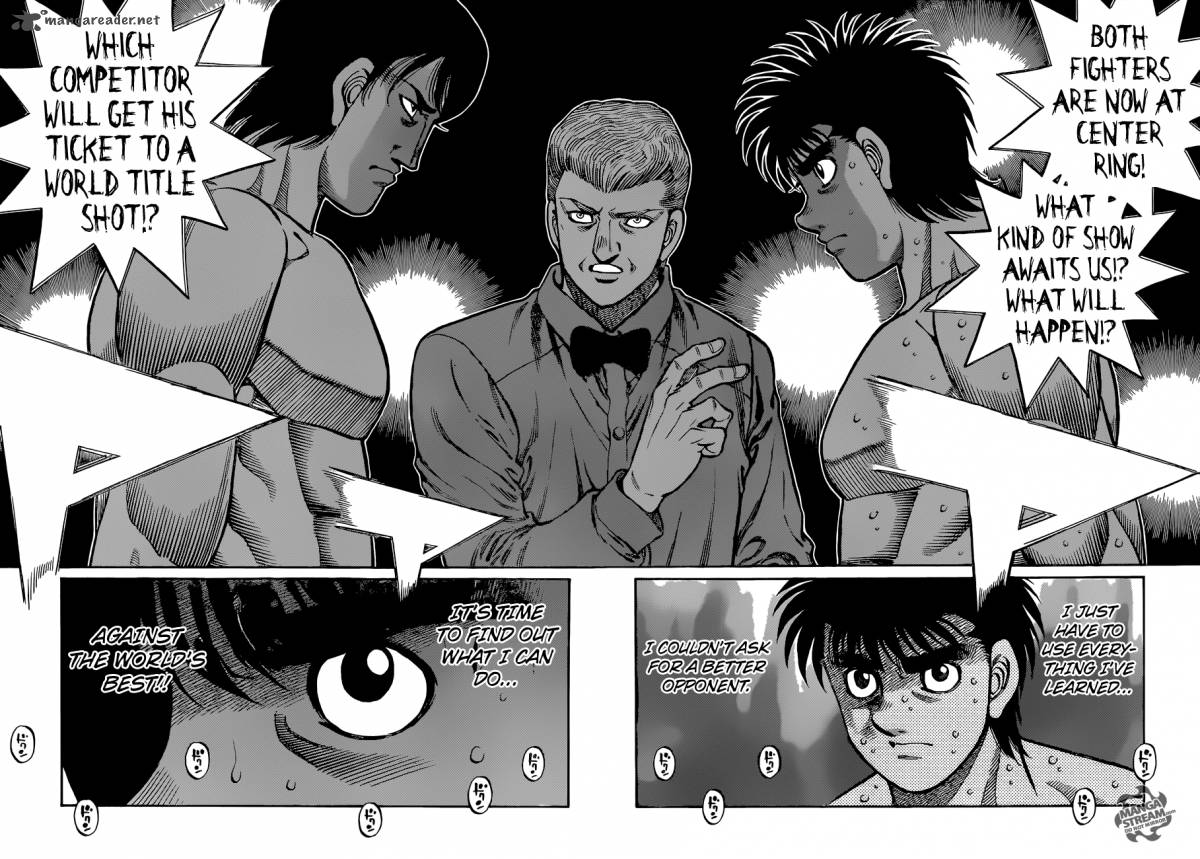 Hajime no Ippo - Chapter 1032 Page 11