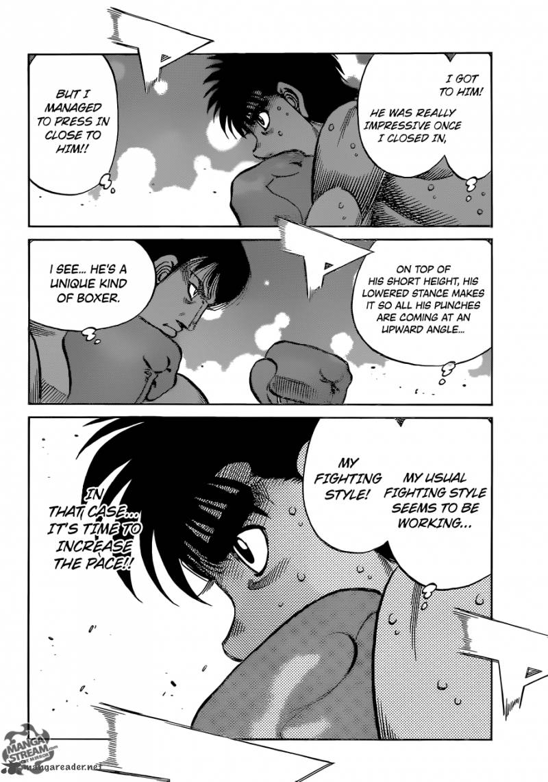 Hajime no Ippo - Chapter 1035 Page 12