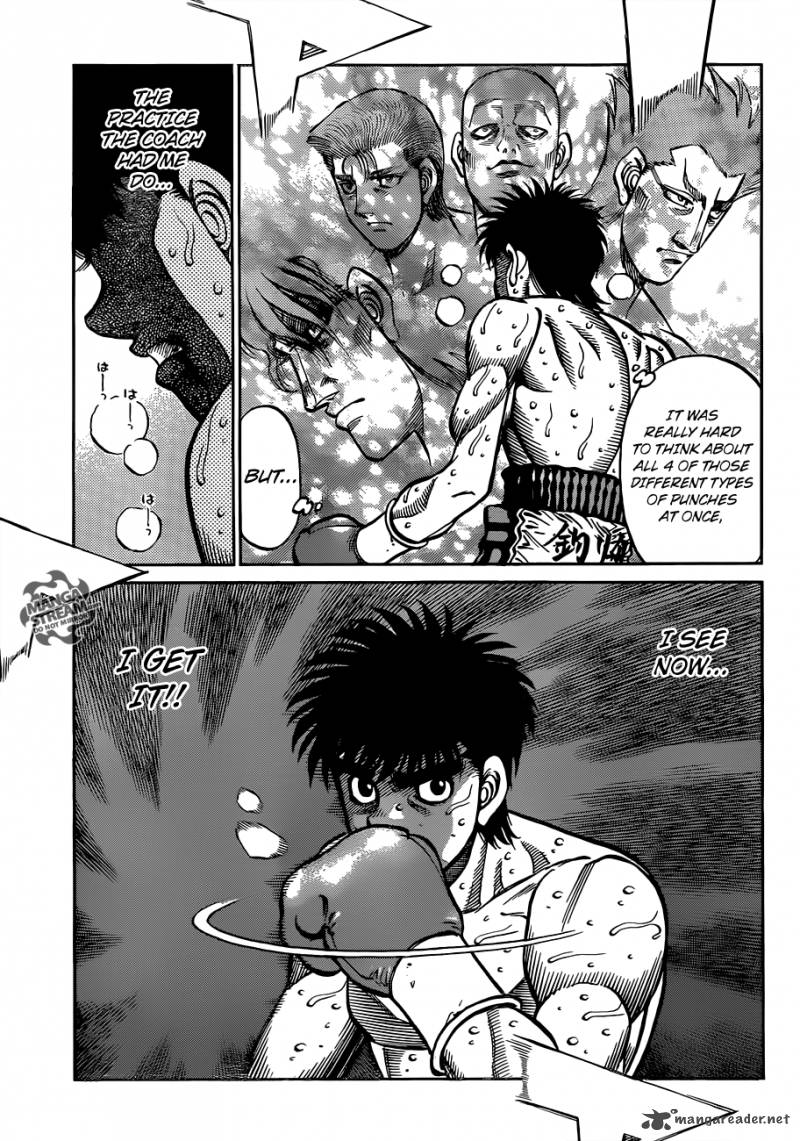 Hajime no Ippo - Chapter 1039 Page 14