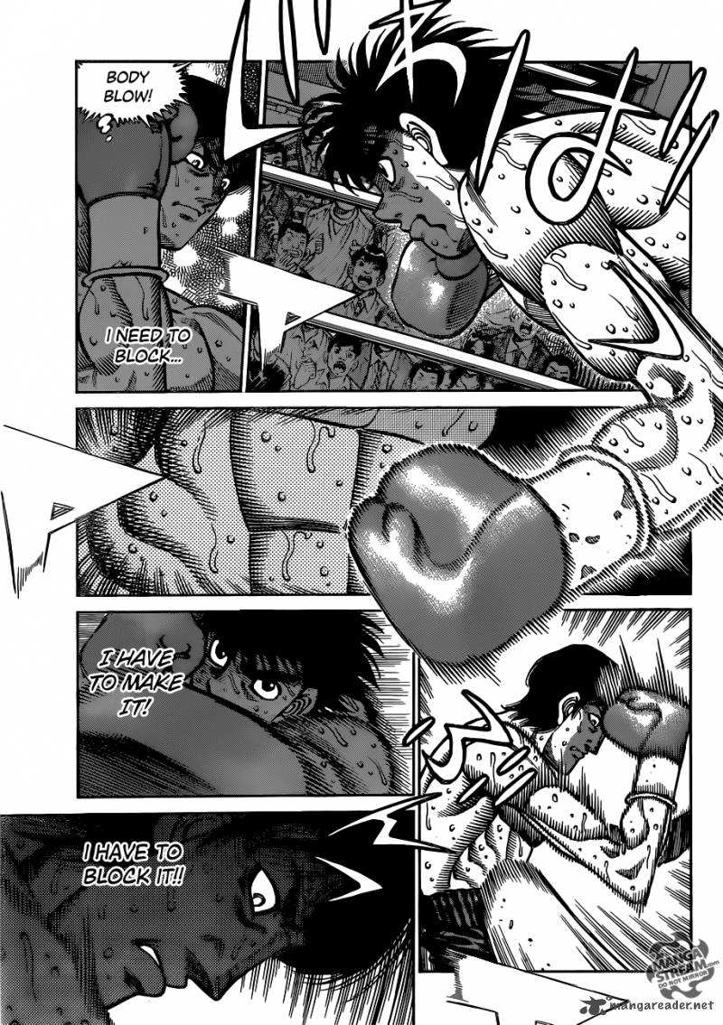 Hajime no Ippo - Chapter 1039 Page 8