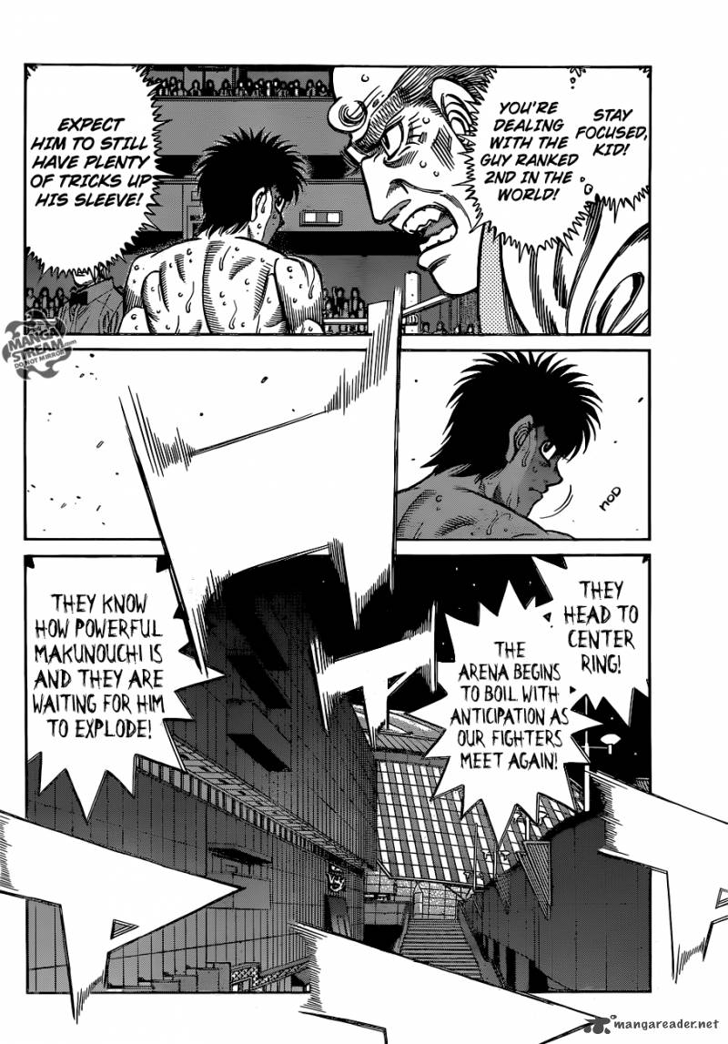 Hajime no Ippo - Chapter 1040 Page 3