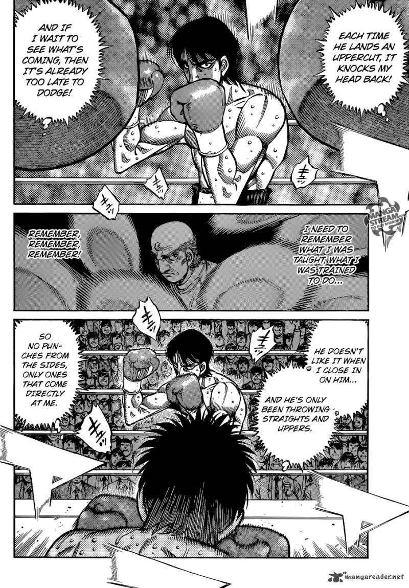 Hajime no Ippo - Chapter 1040 Page 6