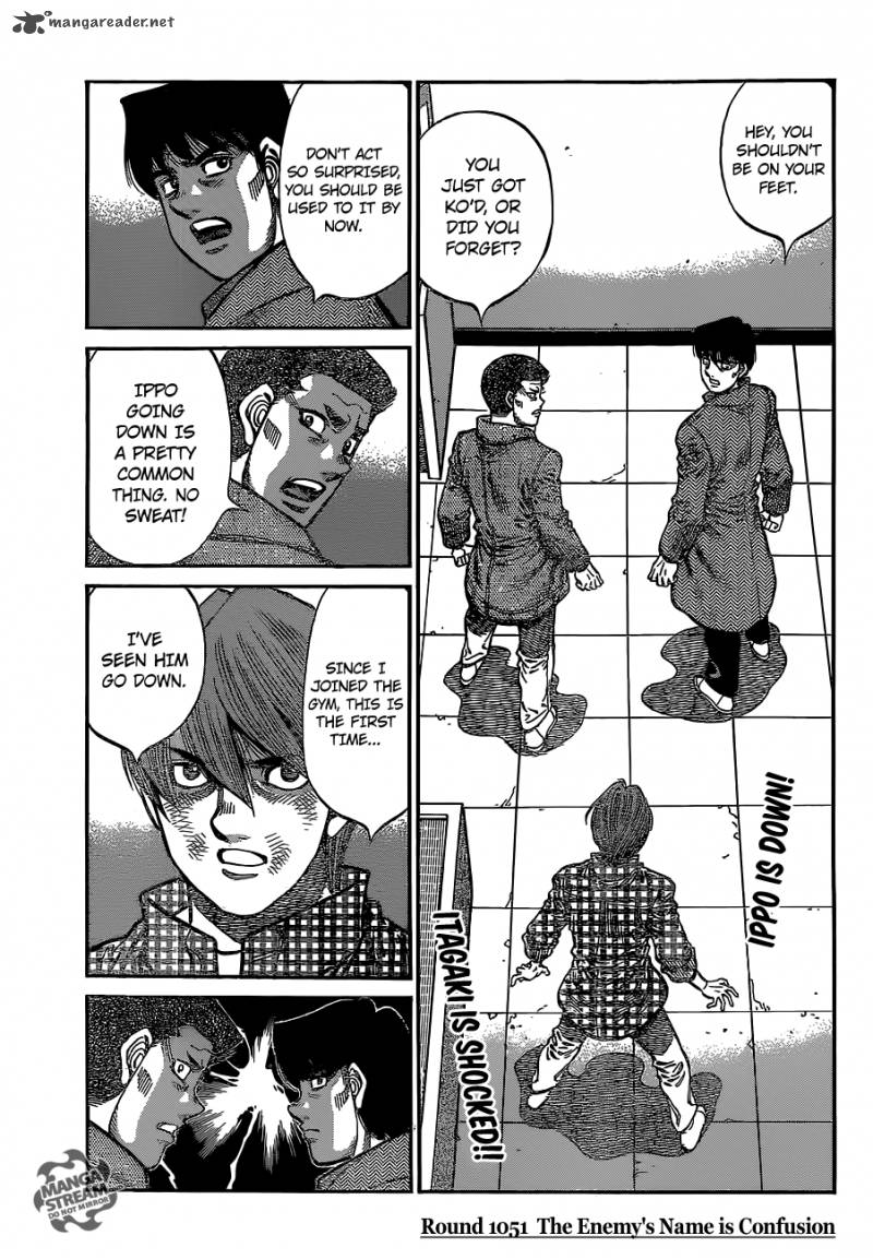 Hajime no Ippo - Chapter 1051 Page 1