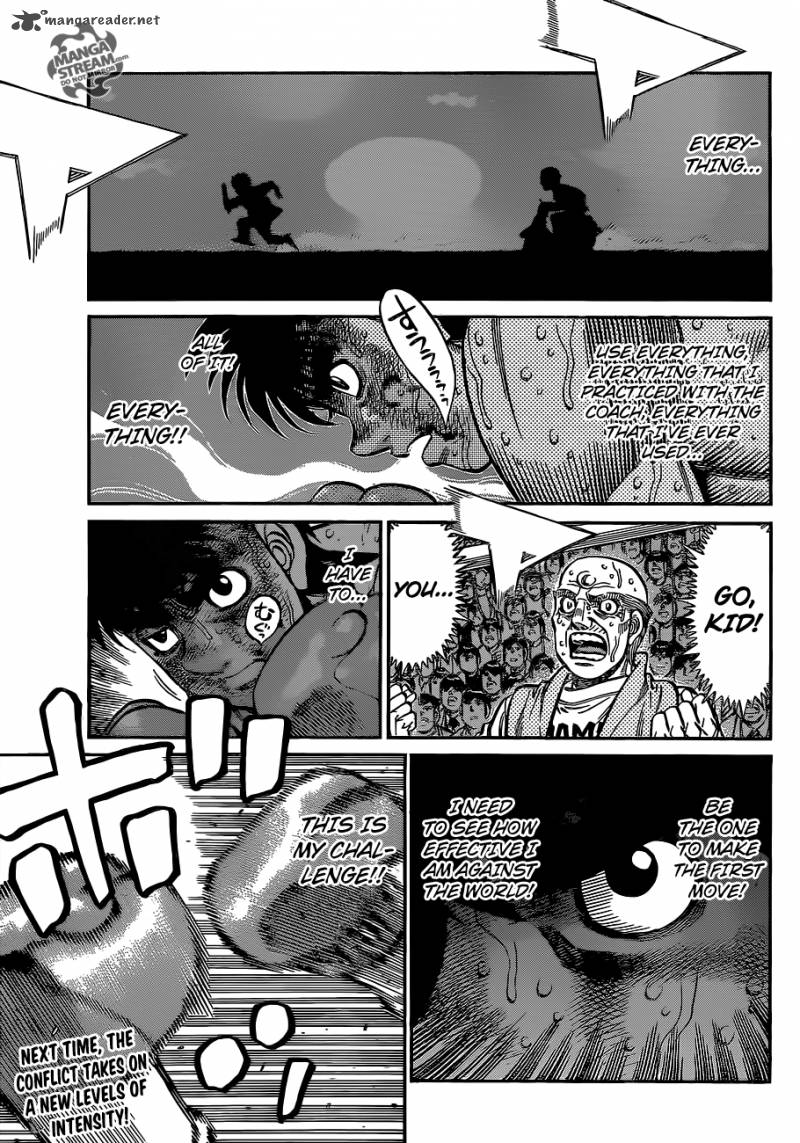 Hajime no Ippo - Chapter 1058 Page 10