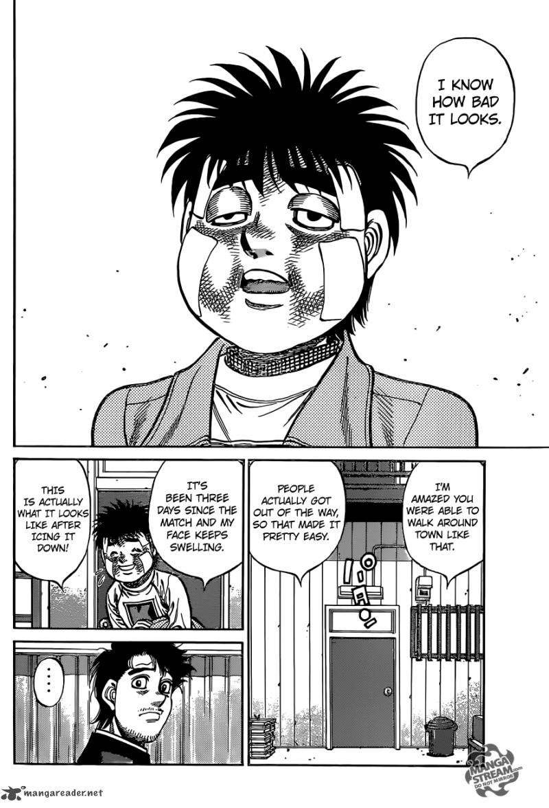 Hajime no Ippo - Chapter 1076 Page 4