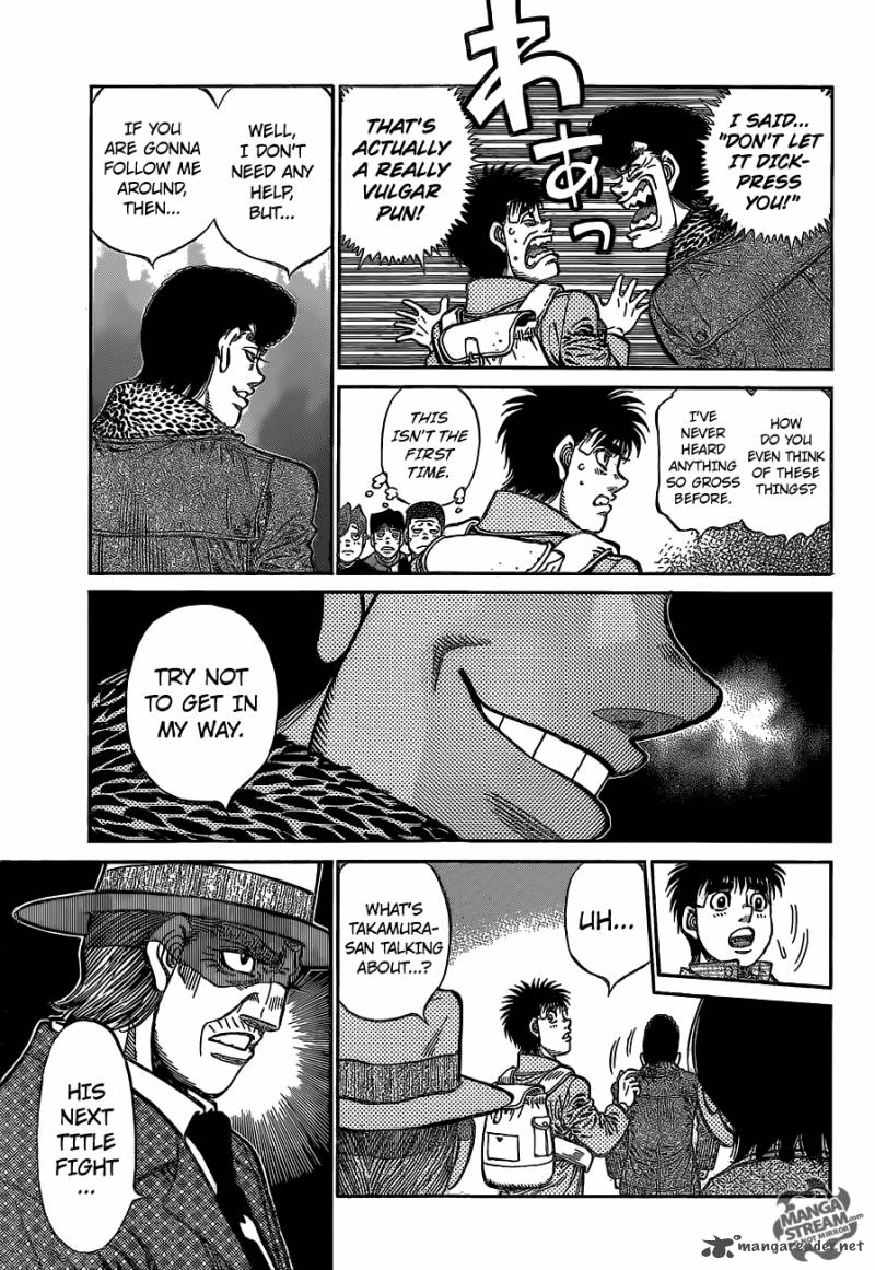 Hajime no Ippo - Chapter 1077 Page 15