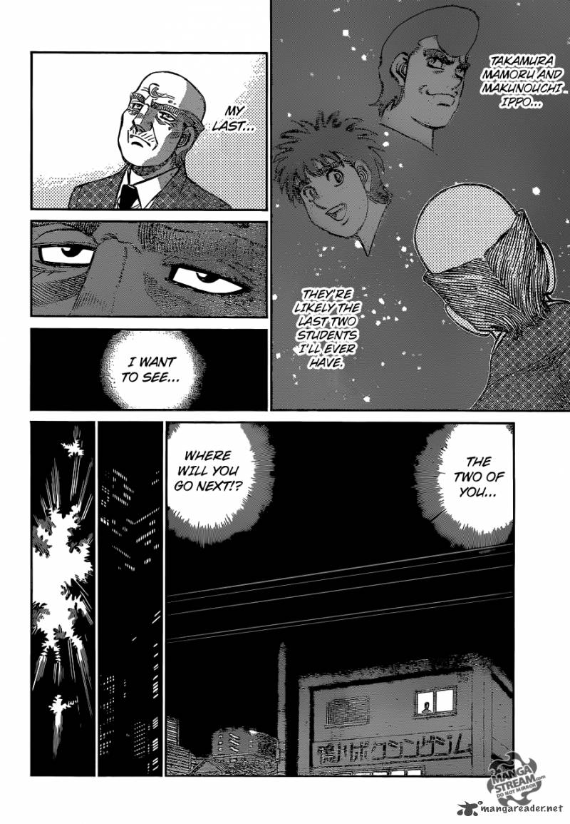 Hajime no Ippo - Chapter 1078 Page 13