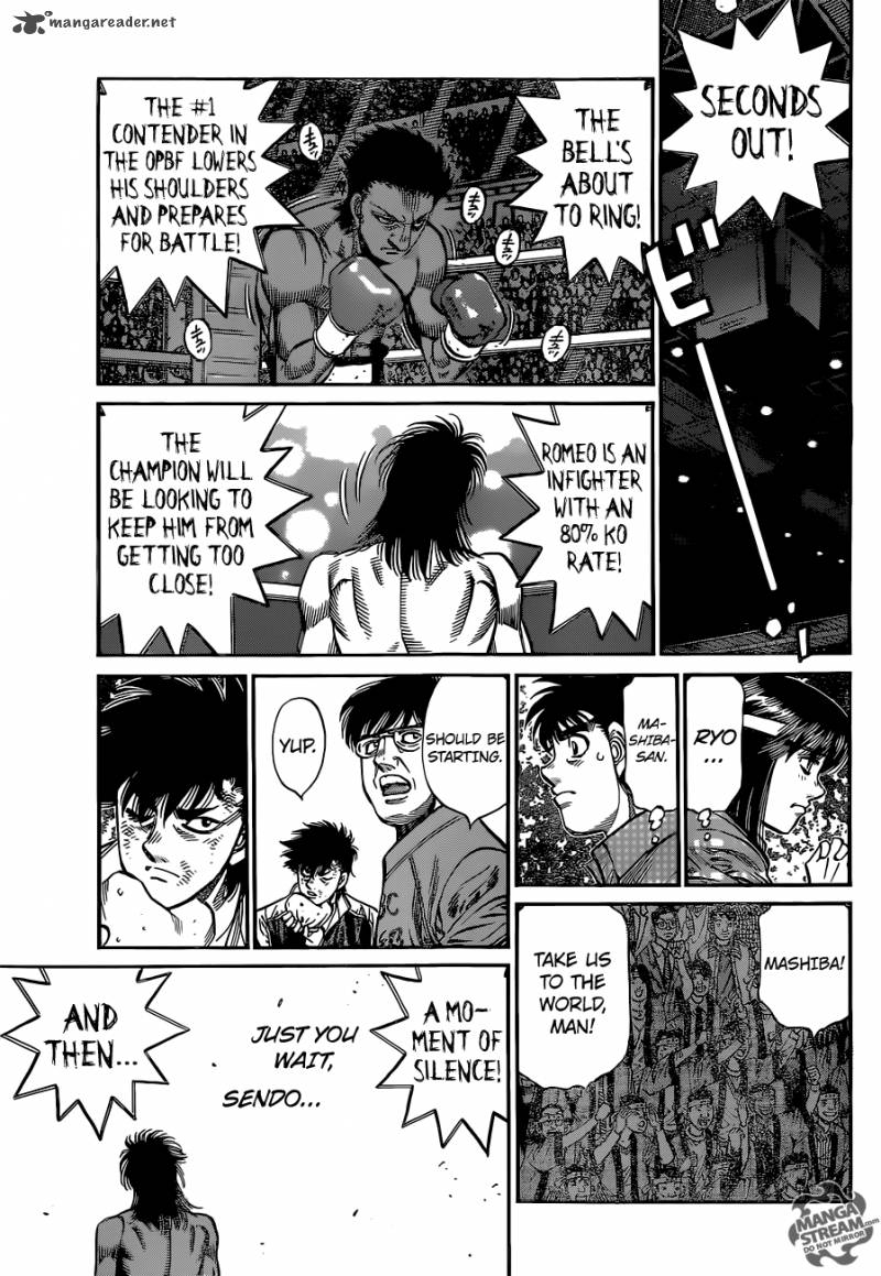 Hajime no Ippo - Chapter 1082 Page 13