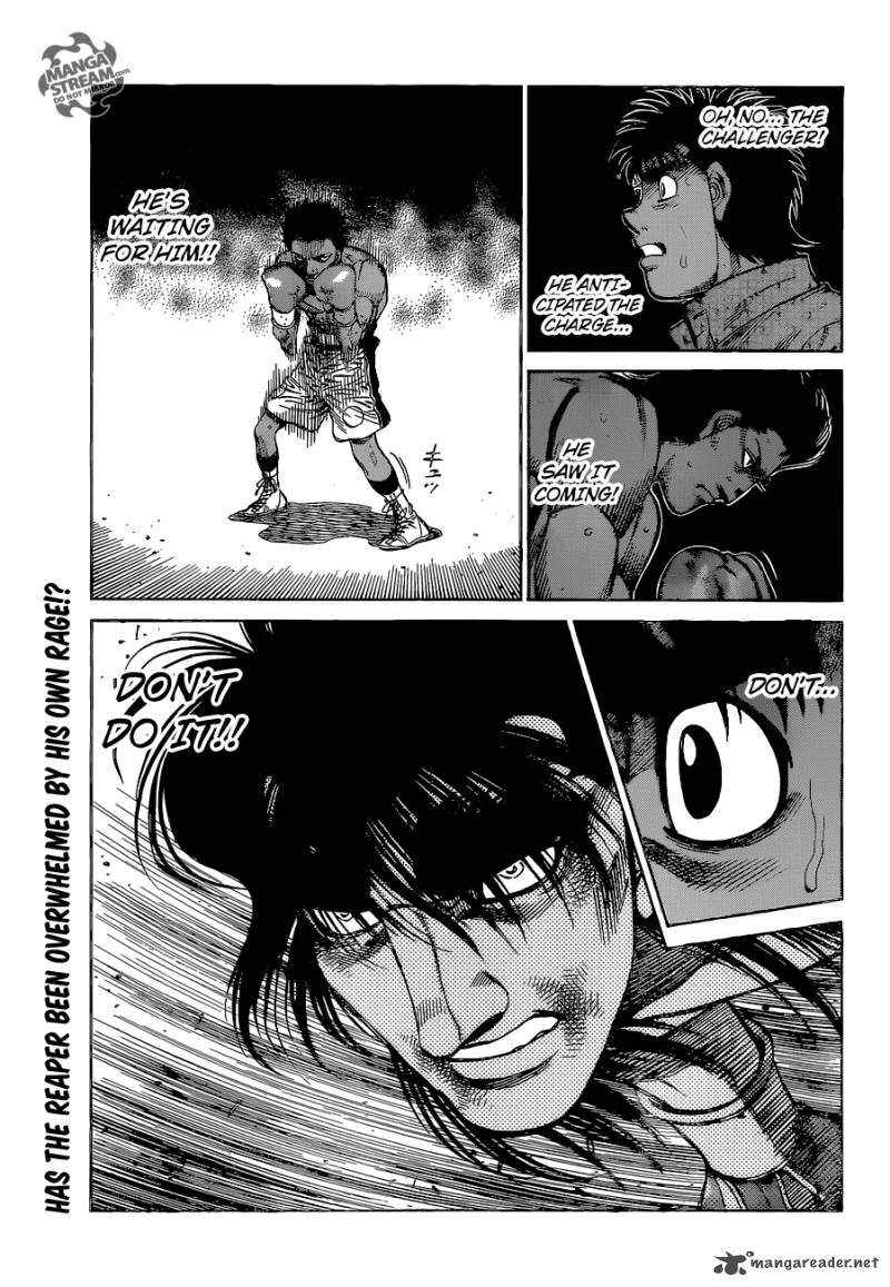 Hajime no Ippo - Chapter 1082 Page 16