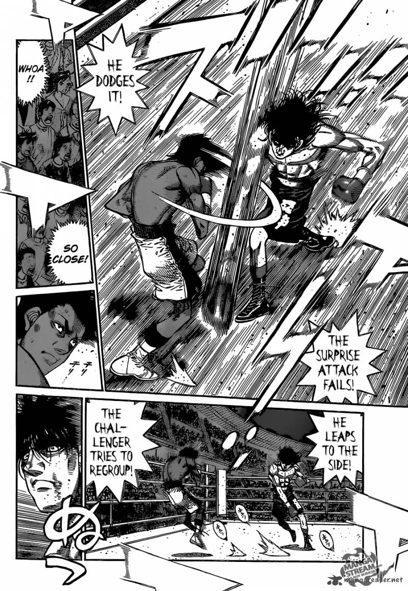 Hajime no Ippo - Chapter 1083 Page 4