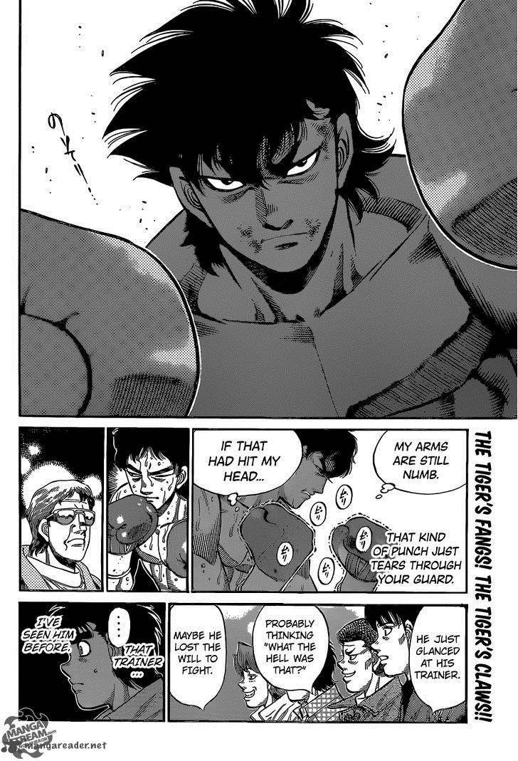 Hajime no Ippo - Chapter 1086 Page 13