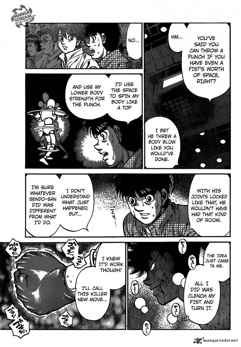 Hajime no Ippo - Chapter 1090 Page 7