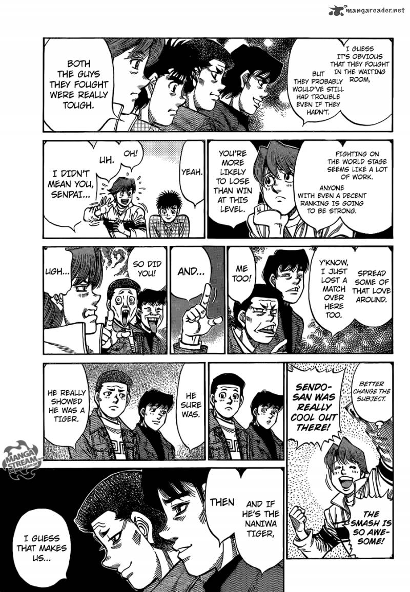 Hajime no Ippo - Chapter 1092 Page 15