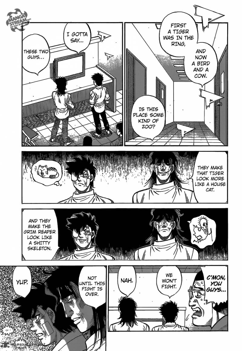 Hajime no Ippo - Chapter 1095 Page 8