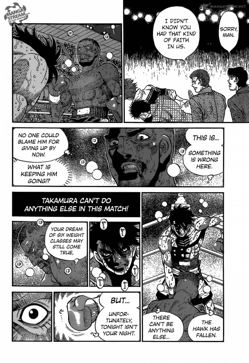 Hajime no Ippo - Chapter 1116 Page 8