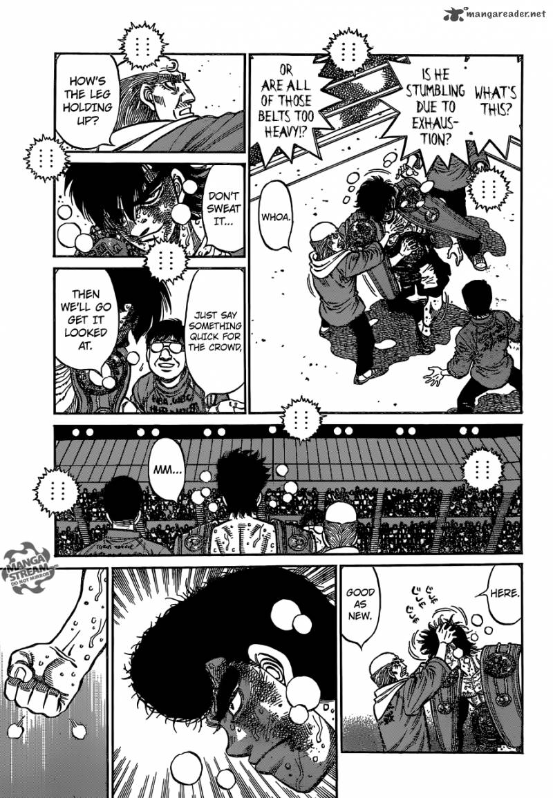 Hajime no Ippo - Chapter 1120 Page 3