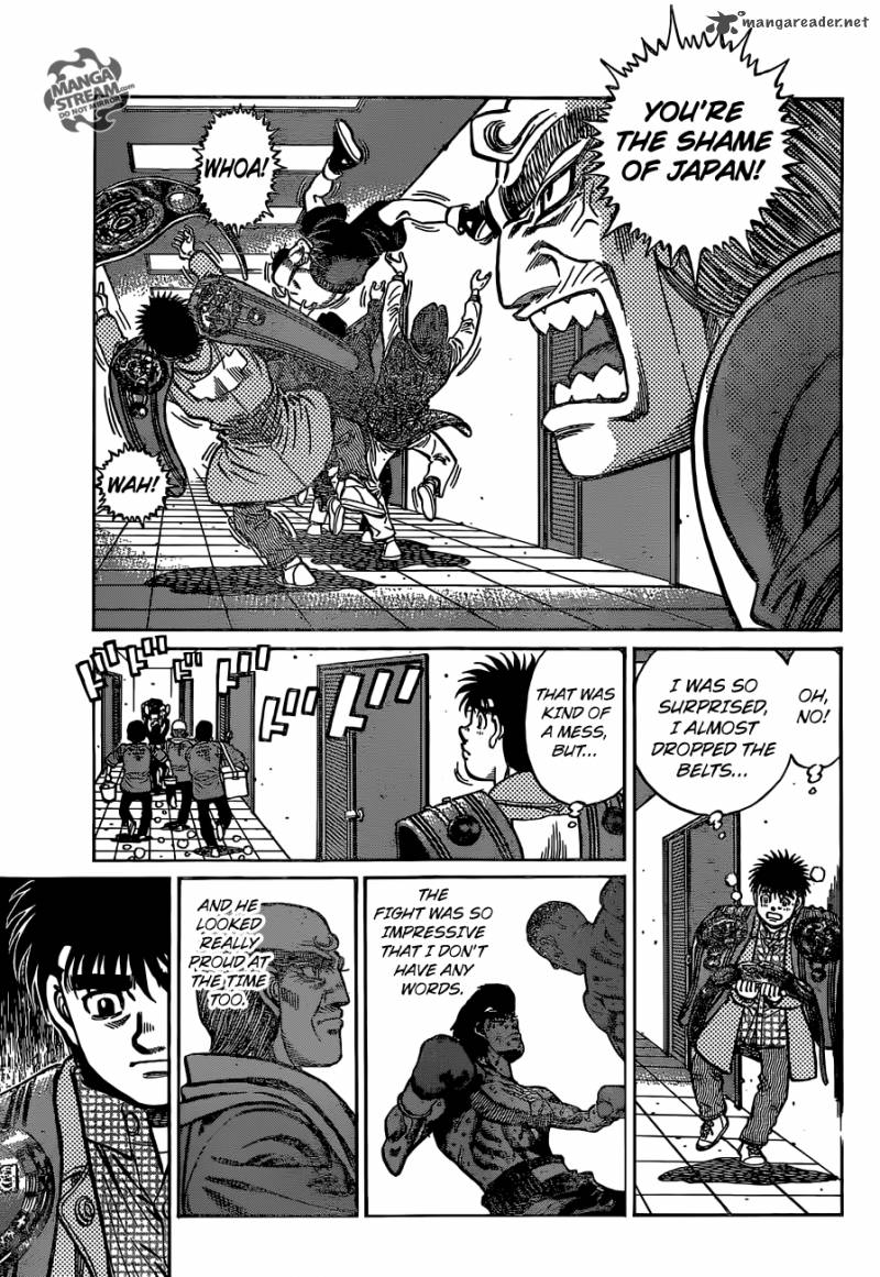 Hajime no Ippo - Chapter 1121 Page 12