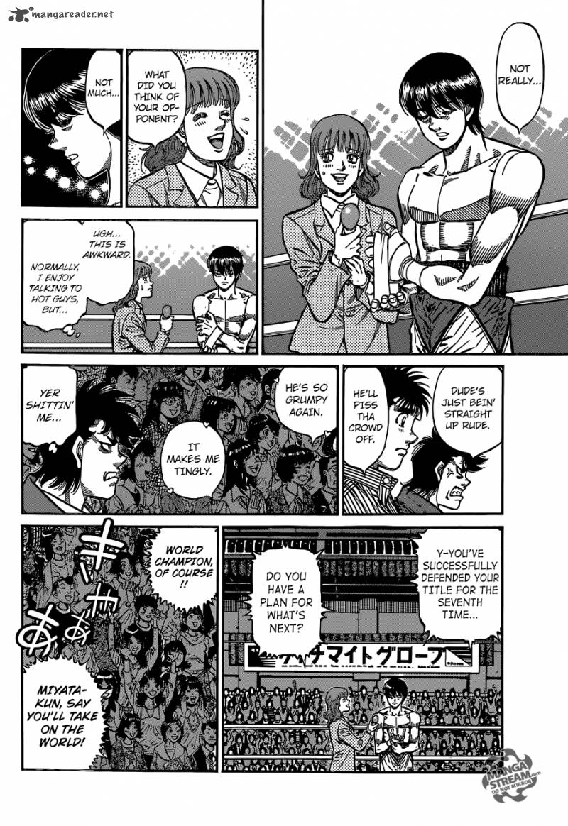 Hajime no Ippo - Chapter 1127 Page 5