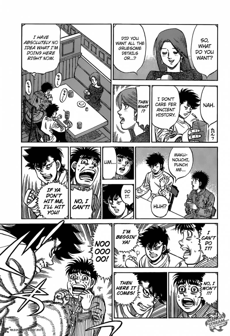 Hajime no Ippo - Chapter 1128 Page 17