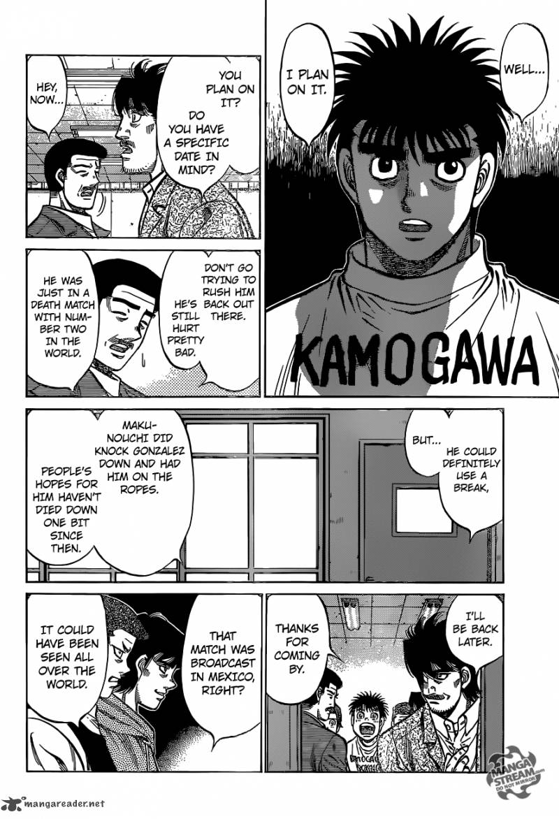 Hajime no Ippo - Chapter 1133 Page 8