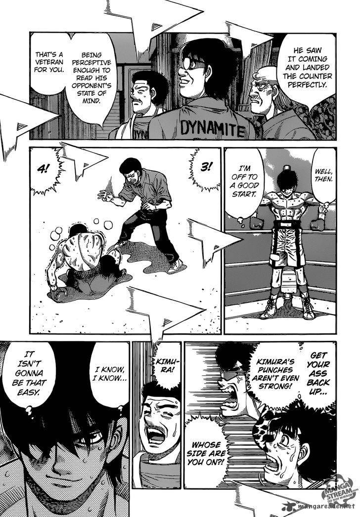 Hajime no Ippo - Chapter 1136 Page 15