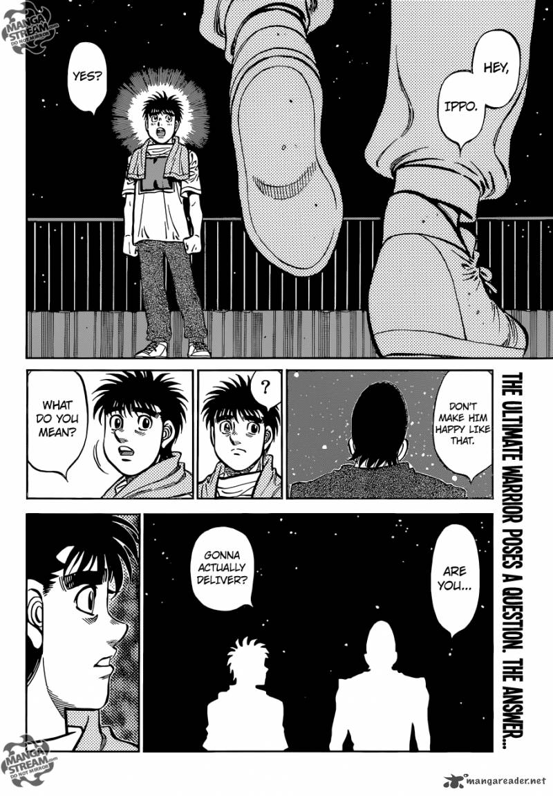 Hajime no Ippo - Chapter 1150 Page 12