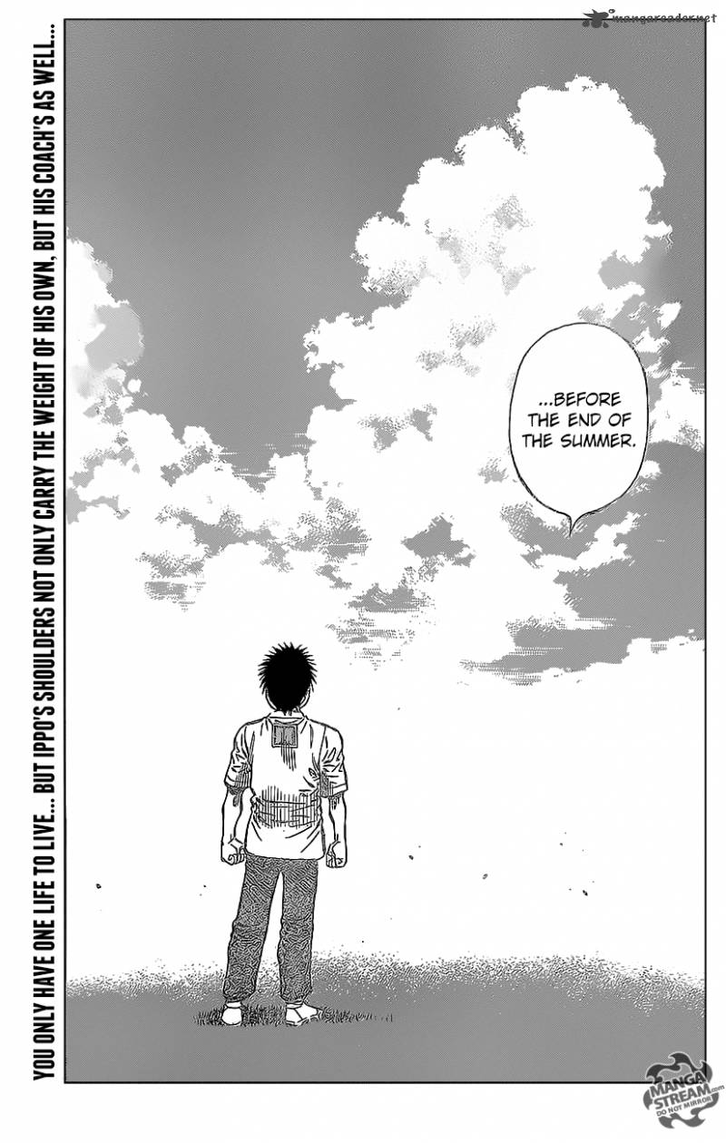 Hajime no Ippo - Chapter 1156 Page 14