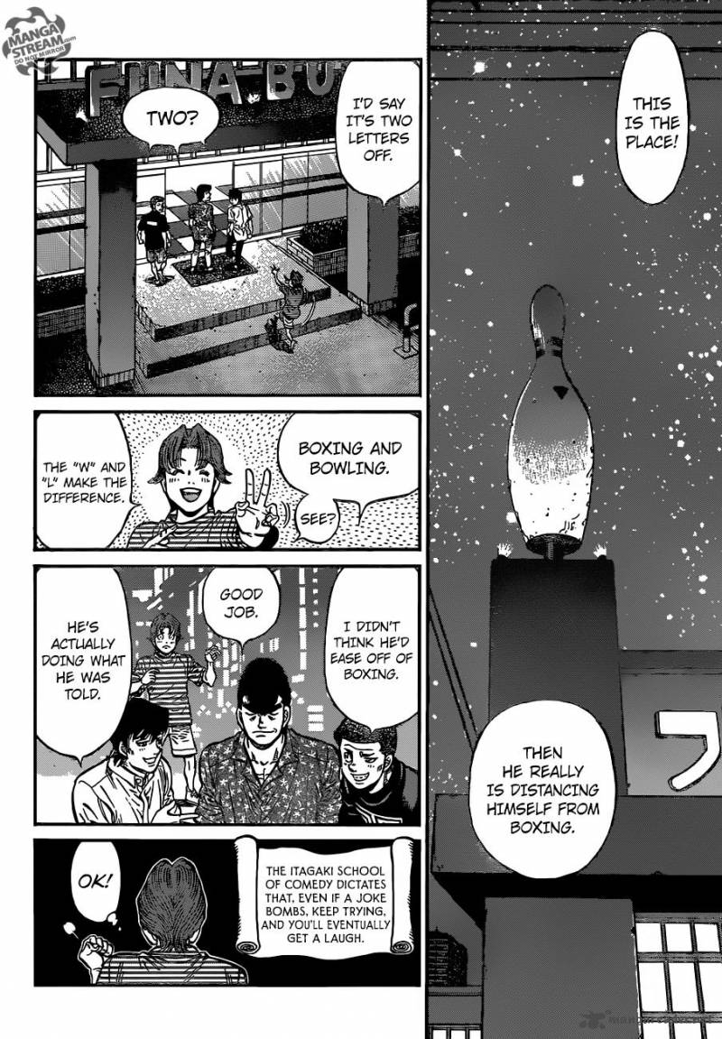 Hajime no Ippo - Chapter 1158 Page 4