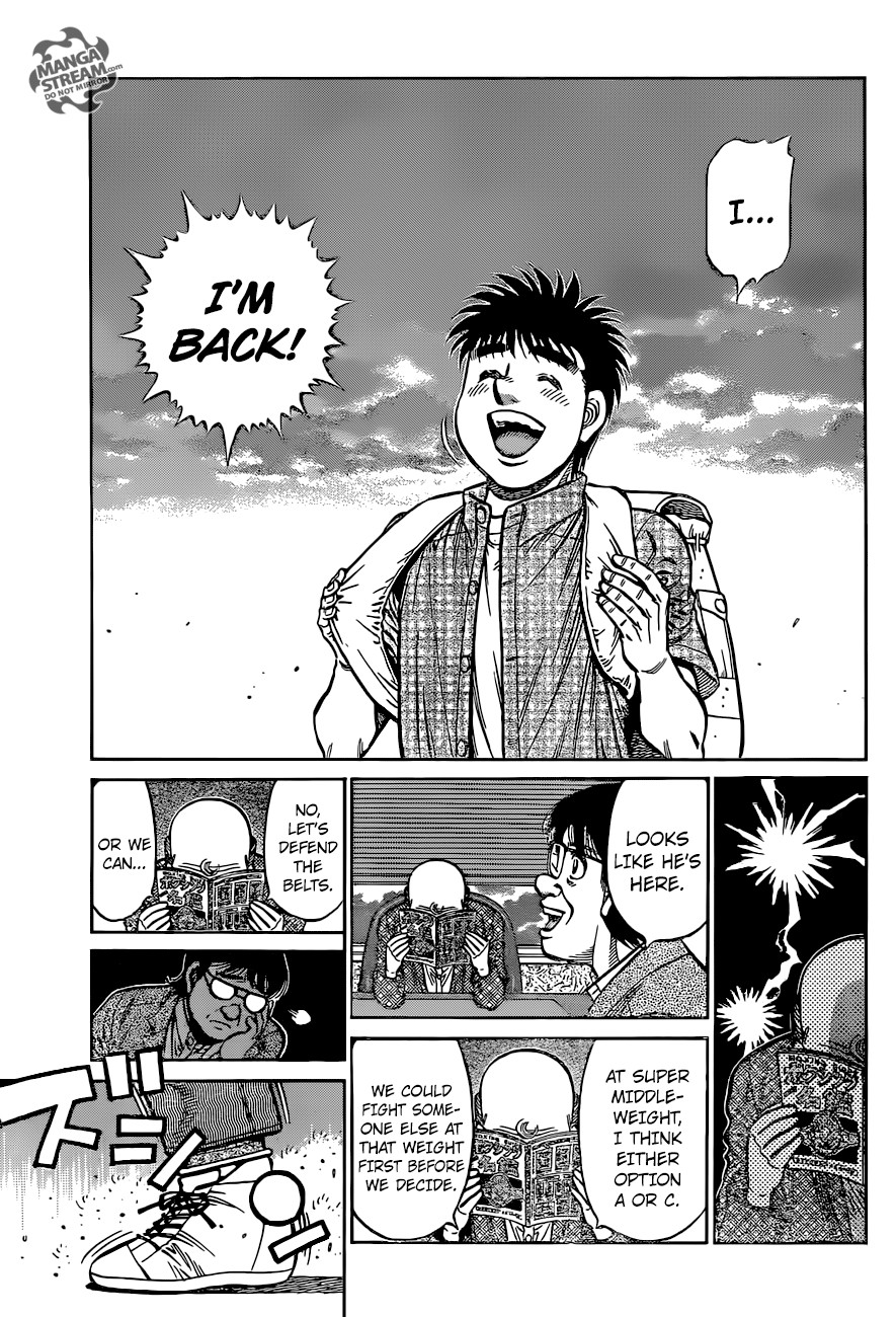 Hajime no Ippo - Chapter 1161 Page 13