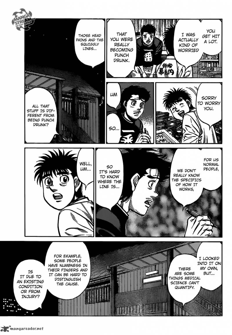 Hajime no Ippo - Chapter 1165 Page 3