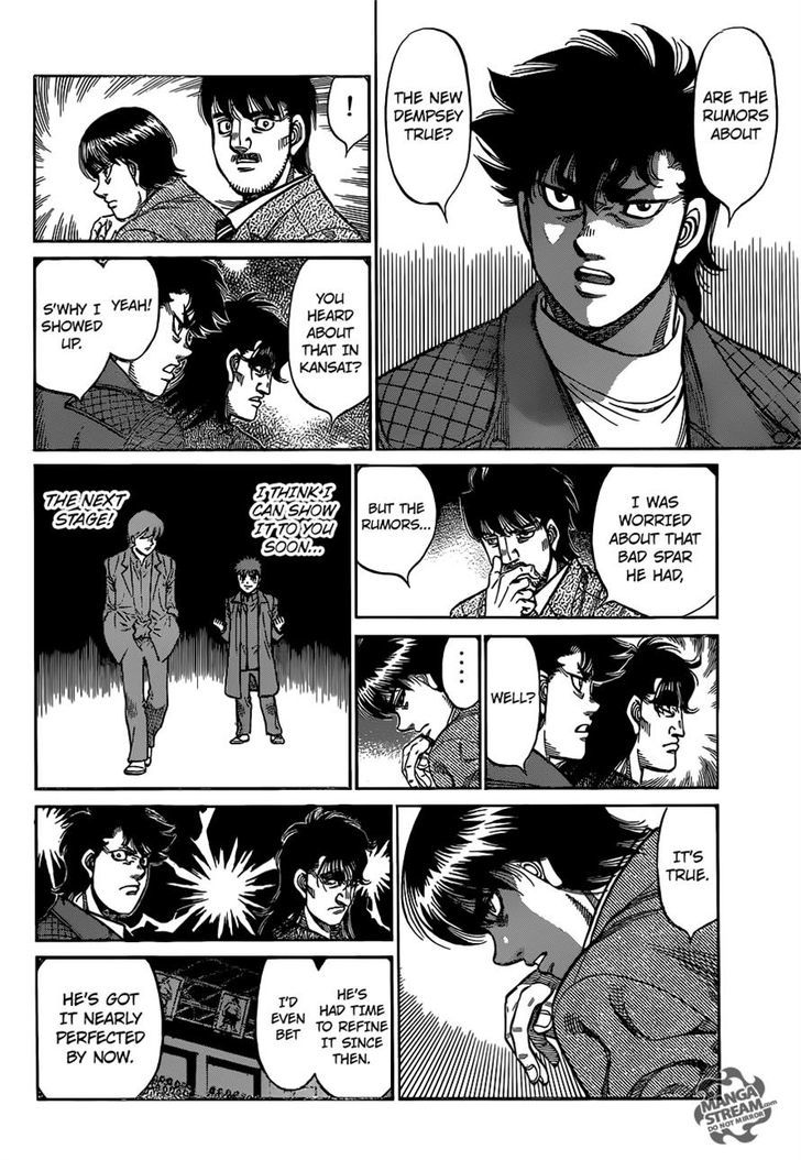 Hajime no Ippo - Chapter 1178 Page 5