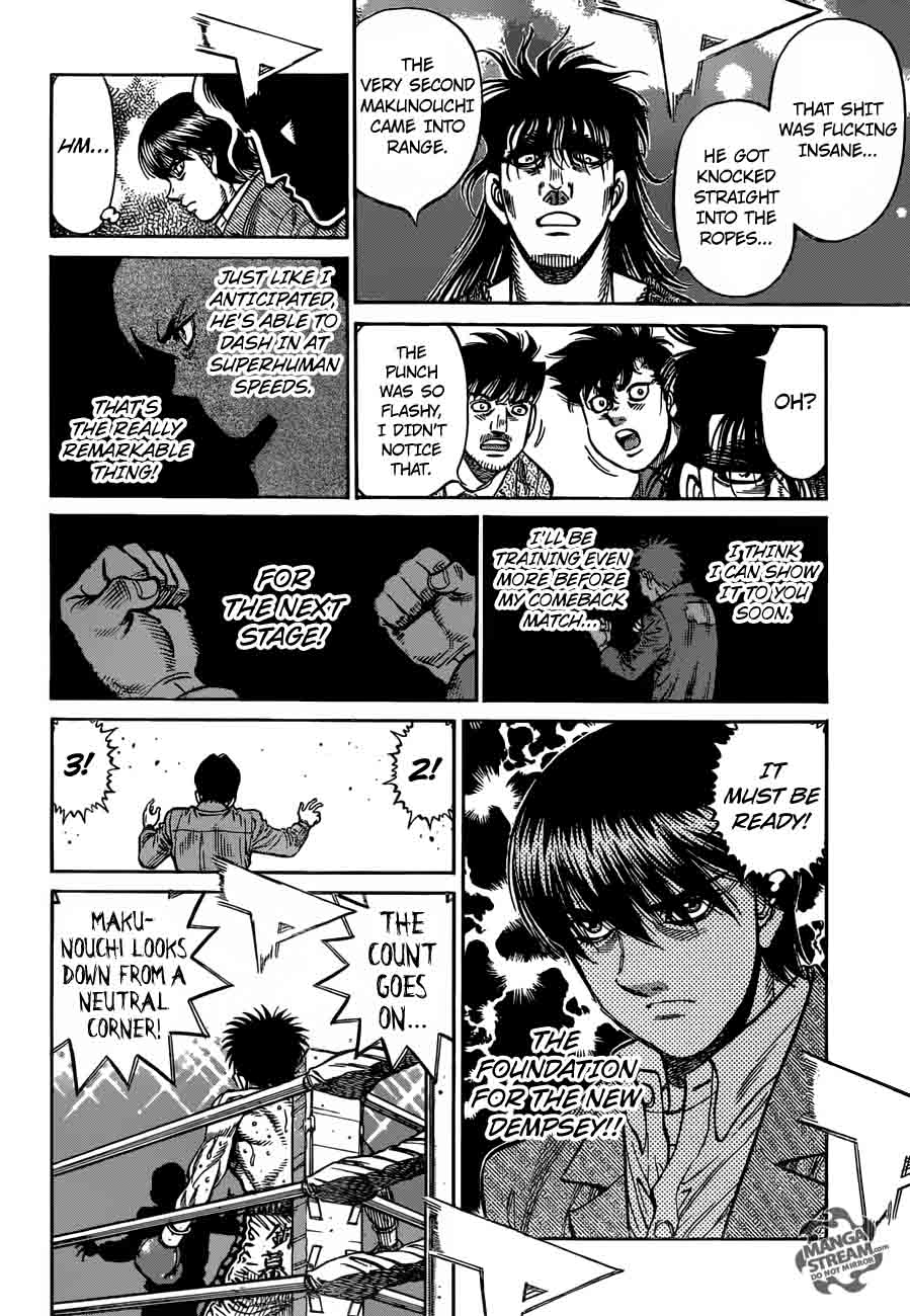 Hajime no Ippo - Chapter 1182 Page 2