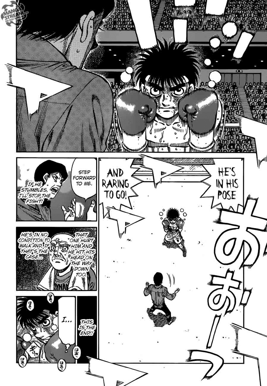 Hajime no Ippo - Chapter 1196 Page 4